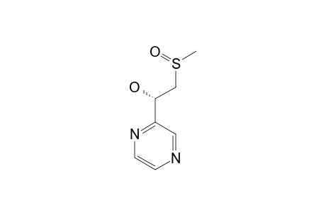 2-(METHYLSULFINYL)-1-(2-PYRAZYL)-ETHANOL