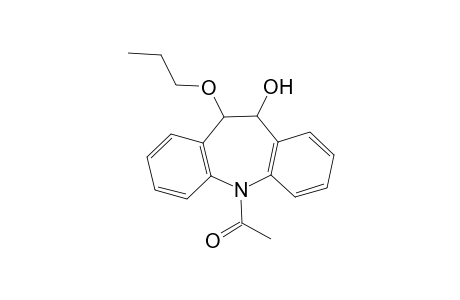 3-Acetyl-10-propoxy-11-hydroxy-10,11-dihydro-5H-0-dibenz[b,f]azepine