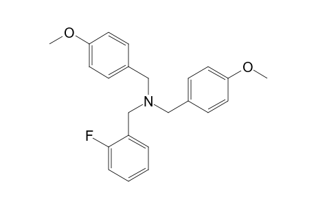 N,N-Bis(4-methoxybenzyl)-2-fluorobenzylamine