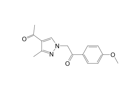 1-[(4'-Methoxybenzoyl)methylene]-4-acetyl-3-methyl-1H-pyrazole
