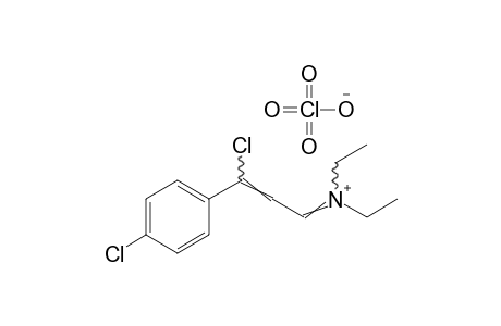 (p,gamma-dichlorocinnamylidene)diethylammonium perchlorate