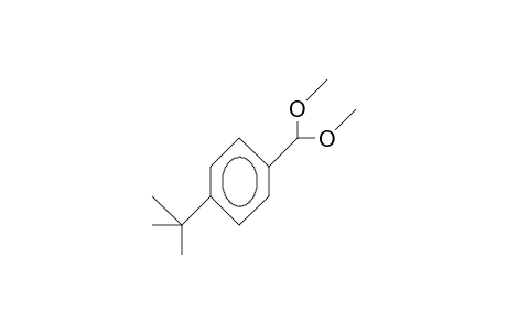 4-tert-Butyl-A,A-dimethoxy-toluene