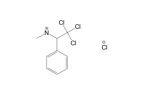 N-METHYL-alpha-(TRICHLOROMETHYL)BENZYLAMINE, HYDROCHLORIDE
