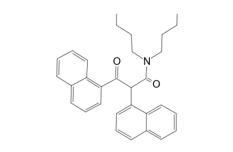 N,N-Dibutyl-2,3-di(1'-naphthyl)-3-oxopropenamide