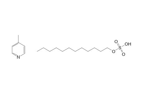 4-picoline, compound with dodecyl sulfate