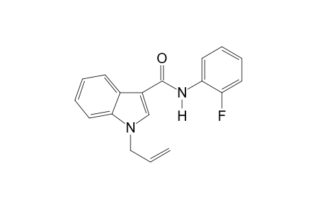 N-(2-Fluorophenyl)-1-(prop-2-en-1-yl)-1H-indole-3-carboxamide