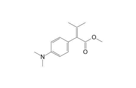 2-[p-(dimethylamino)phenyl]-3-methylcrotonic acid, methyl ester