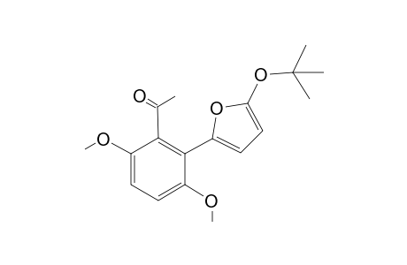 3,6-Dimethoxy-2-(5'-t-butoxy-2'-furyl)acetophenone