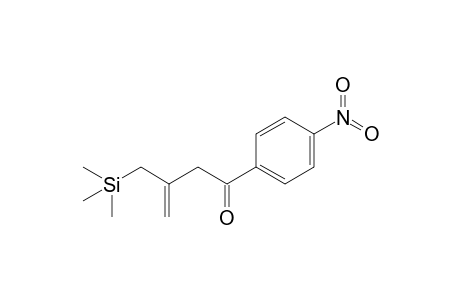 1-(4-nitrophenyl)-3-(trimethylsilylmethyl)but-3-en-1-one