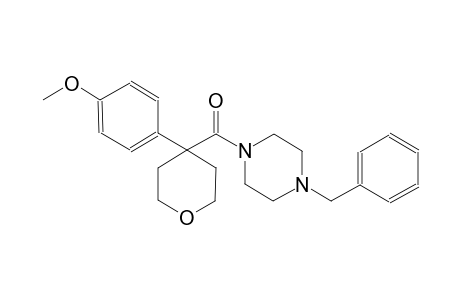 piperazine, 1-(phenylmethyl)-4-[[tetrahydro-4-(4-methoxyphenyl)-2H-pyran-4-yl]carbonyl]-