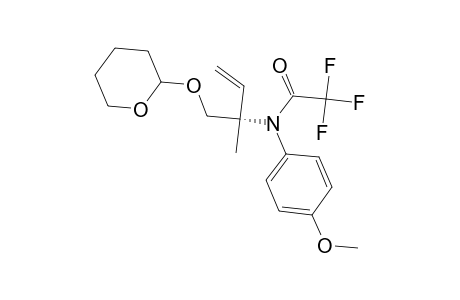 N-(PARA-METHOXYPHENYL)-O-(TETRAHYDRO-2'-H-PYRAN-2'-YL)-N-TRIFLUOROACETYL-ALPHA-VINYLALANINOL