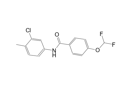 N-(3-chloro-4-methylphenyl)-4-(difluoromethoxy)benzamide