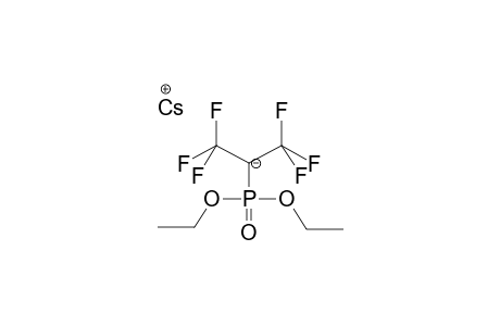 CAESIUM O,O-DIETHYL(1-TRIFLUOROMETHYL-2,2,2-TRIFLUOROETHYL)PHOSPHONATE