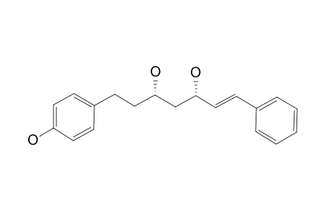 (3-S,5-S)-ALPINIKATIN;(3-S,5-S)-3,5-DIHYDROXY-1-(4-HYDROXYPHENYL)-7-PHENYL-6-E-HEPTENE