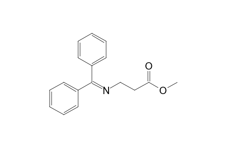 3-(benzhydrylideneamino)propionic acid methyl ester