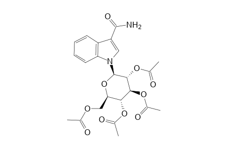 [(2R,3R,4S,5R,6R)-3,4,5-triacetoxy-6-(3-carbamoylindol-1-yl)tetrahydropyran-2-yl]methyl acetate