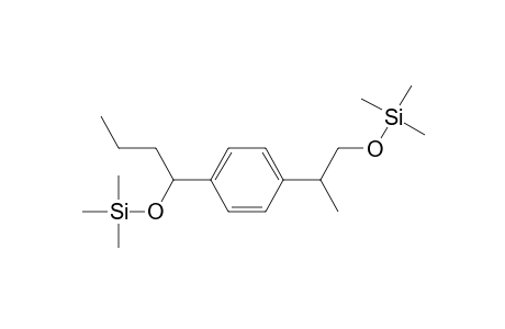 2-(4'-(1-trimethylsilyloxy-3-methylpropyl)phenyl)propyl trimethylsilylether