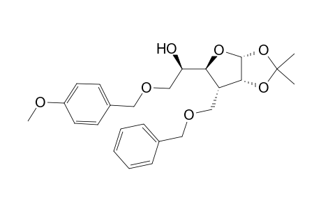 (1R)-1-[(3aR,5S,6R,6aR)-2,2-dimethyl-6-(phenylmethoxymethyl)-3a,5,6,6a-tetrahydrofuro[2,3-d][1,3]dioxol-5-yl]-2-[(4-methoxyphenyl)methoxy]ethanol