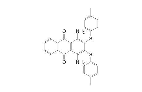 1,4-diamino-2,3-bis[(4-methylphenyl)sulfanyl]anthra-9,10-quinone