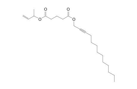 Glutaric acid, but-3-en-2-yl tridec-2-yn-1-yl ester