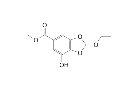 2-Ethoxy-7-hydroxy-1,3-benzodioxole-5-carboxylic acid methyl ester