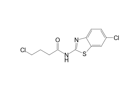 4-Chloro-N-(6-chloro-benzo[d]thiazol-2-yl)-butanamide