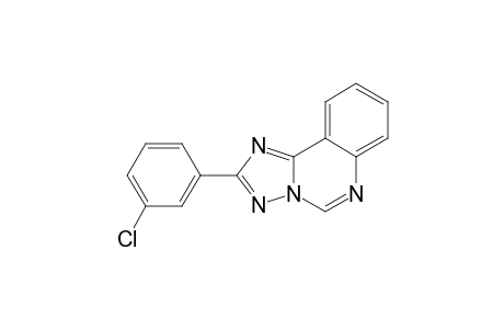 2-(3-CHLOROPHENYL)-[1,2,4]-TRIAZOLO-[1,5-C]-QUINAZOLINE