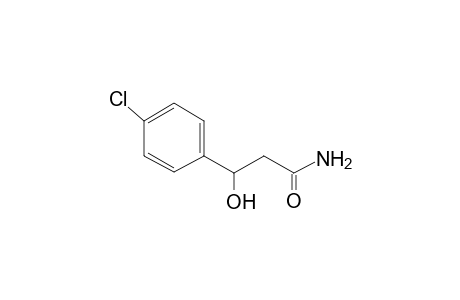 3-(4-Chlorophenyl)-3-hydroxypropanamide