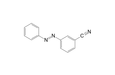 m-(phenylazo)benzonitrile