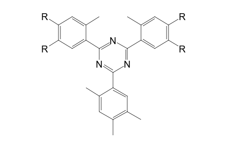 Polymer with triazine-type structure