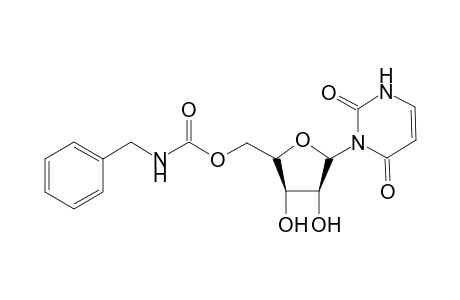5-O-(N-Benzylcarbamoyl)-1-.beta.,D-ribofuranosyluridine