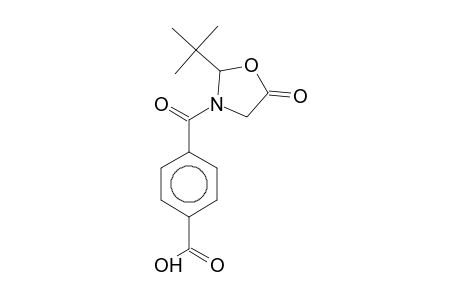 4-(2-tert-butyl-5-keto-oxazolidine-3-carbonyl)benzoic acid