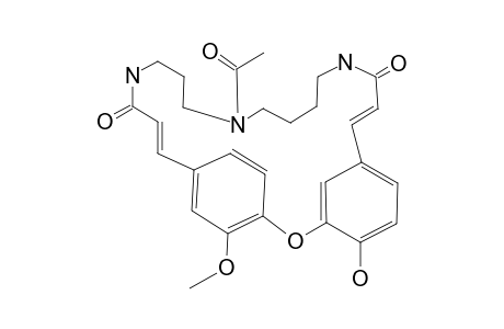 14-N-ACETYL-ISOCODONOCAPRINE,ISOMER-#1