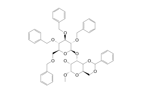 METHYL-4,6-O-BENZYLIDENE-3-O-(2,3,4,6-TETRA-O-BENZYL-BETA-D-GLUCOPYRANOSYL)-ALPHA-D-ALLOPYRANOSIDE