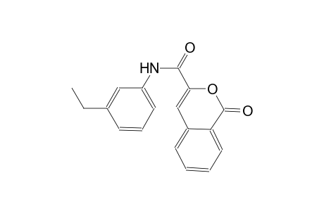 N-(3-ethylphenyl)-1-oxo-1H-2-benzopyran-3-carboxamide