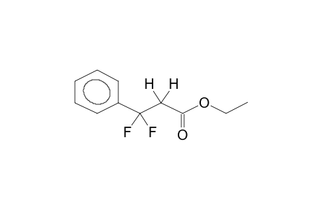 ETHYL 3,3-DIFLUORO-3-PHENYLPROPANOATE