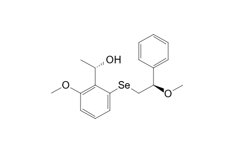 (S)-1-[6-Methoxy-2-{[(R)-(2-methoxy-2-phenyl)ethyl]seleno}phenyl]ethanol