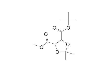 4-tert-Butyl 5-methyl 2,2-dimethyl-1,3-dioxolane-4,5-dicarboxylate
