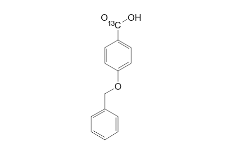 4-Benzyloxy-benzoic acid-[carbonyl-13C]