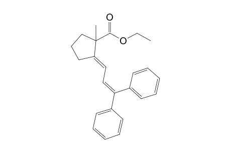 Ethyl (E)-2-(3,3-Diphenylprop-2-enylidene)-1-methylcyclopentanecarboxylate