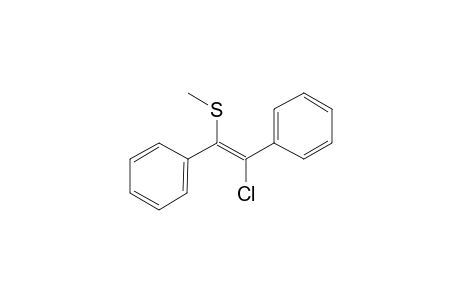 1,2-Diphenyl-2-methylthiovinyl chloride