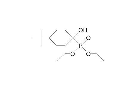 4E-tert-Butyl-1a-diethylphosphono-1E-hydroxy-cyclohexane