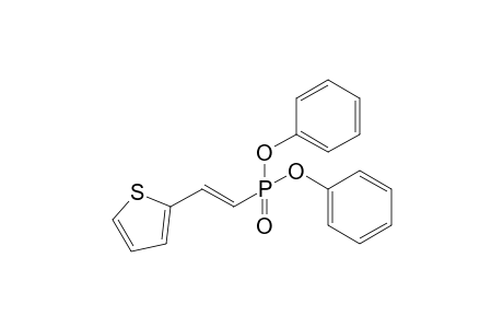 Diphenyl 2-(2-thienylethenyl)phosphonate