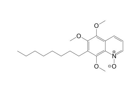 5,6,8-trimethoxy-7-octylquinoline N-oxide