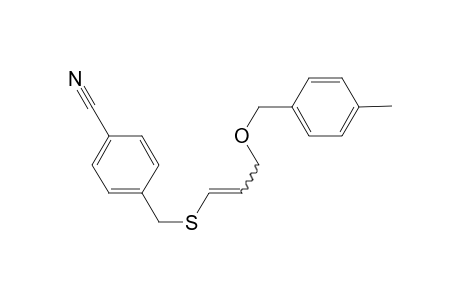 (4-Cyanobenzyl) 3-[(4-methylphenyl)]oxy]propenyl sulfide