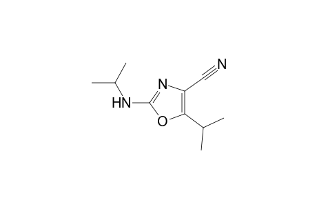 5-Isopropyl-2-(isopropylamino)oxazole-4-carbonitrile