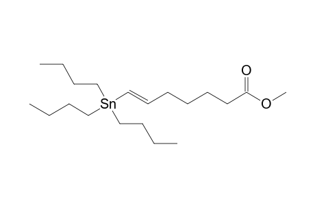 Methyl (E)-7-tributylstannyl-6-heptenoate