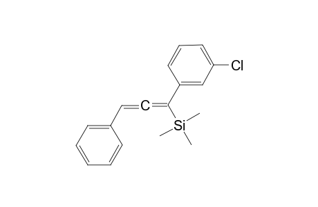 (1-(3-chlorophenyl)-3-phenylpropa-1,2-dien-1-yl)trimethylsilane