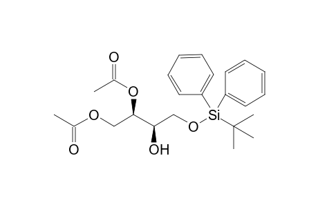 Acetic acid (1R,2R)-1-acetoxymethyl-3-(tert-butyl-diphenyl-silanyloxy)-2-hydroxy-propyl ester