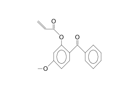 2-Acryloyloxy-4-methoxy-benzophenone